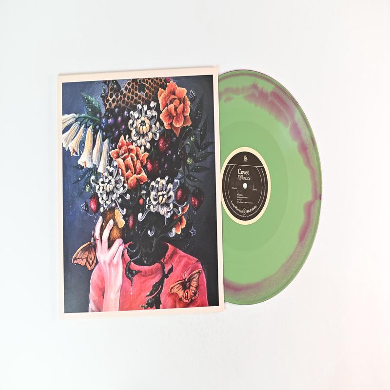 Covet - Effloresce on Triple Crown Ltd Olive Green / Purple