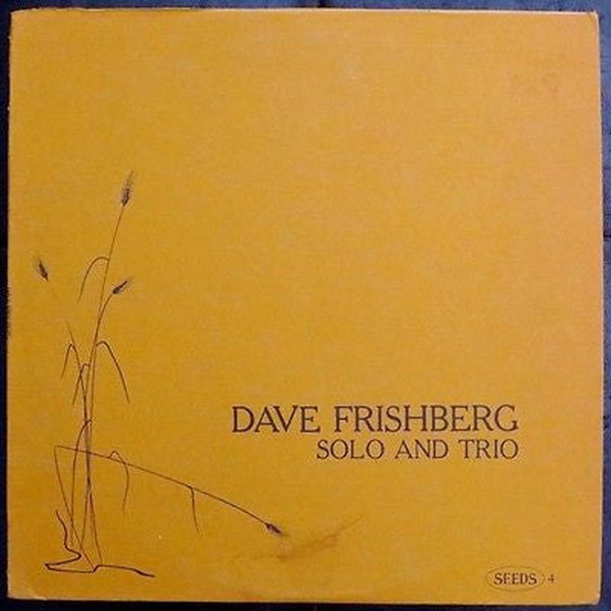 Dave Frishberg Solo And Trio LP