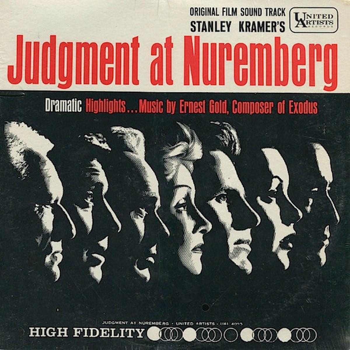 Ernest Gold Original Film Sound Track Stanley Kramer's Judgment At Nuremberg LP