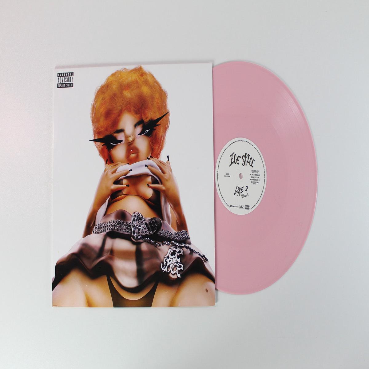 Ice Spice - Like (Deluxe) on Capitol Records - Pink Vinyl