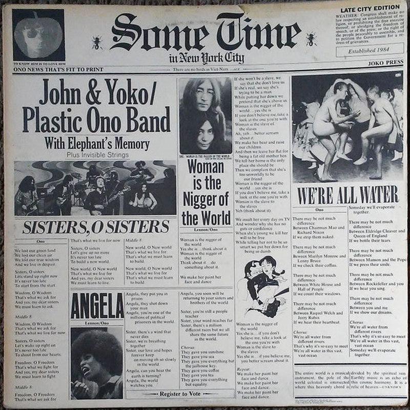 John Lennon & Yoko Ono - Some Time In New York City