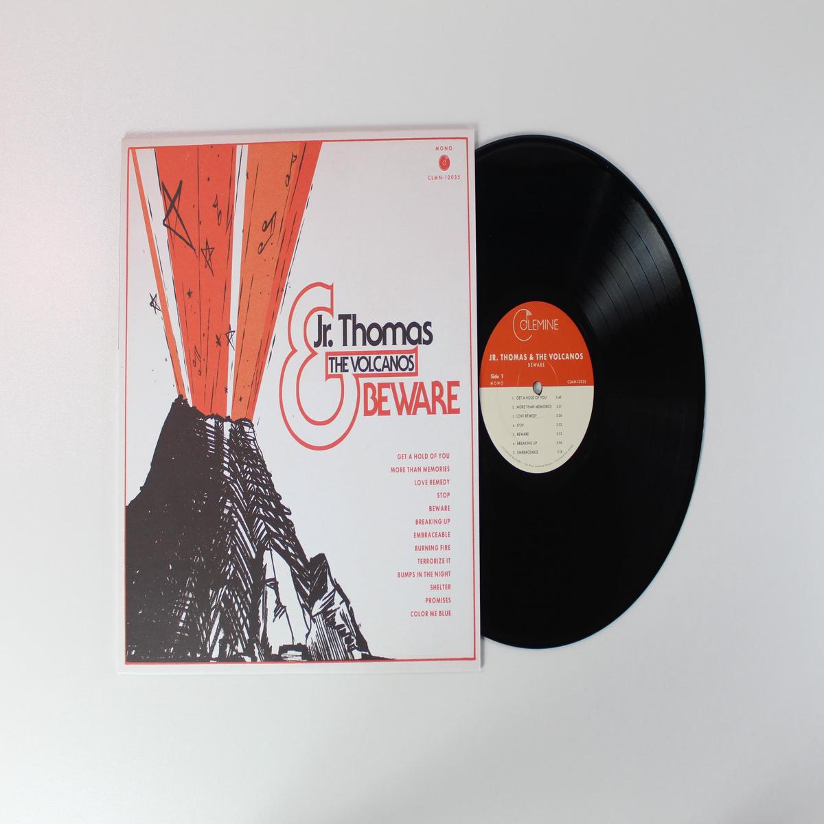 Jr Thomas The Volcanos - Beware on Colemine Records Reissue