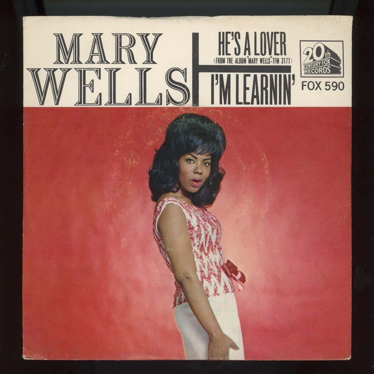 Mary Wells - Im Learnin on 20th Century Fox Northern Soul 45 With Picture Sleeve