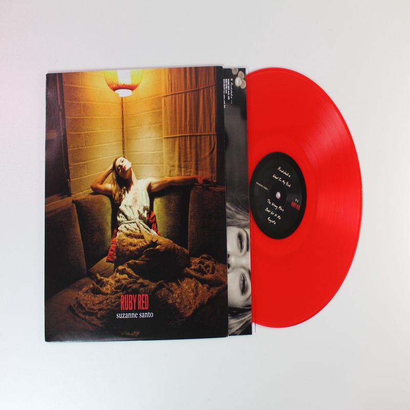 Suzanne Santo - Ruby Red on Soozanto Records - Red Vinyl