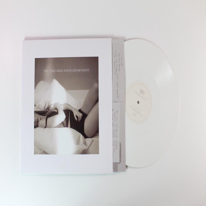 Taylor Swift - The Tortured Poets Department on Republic White Vinyl