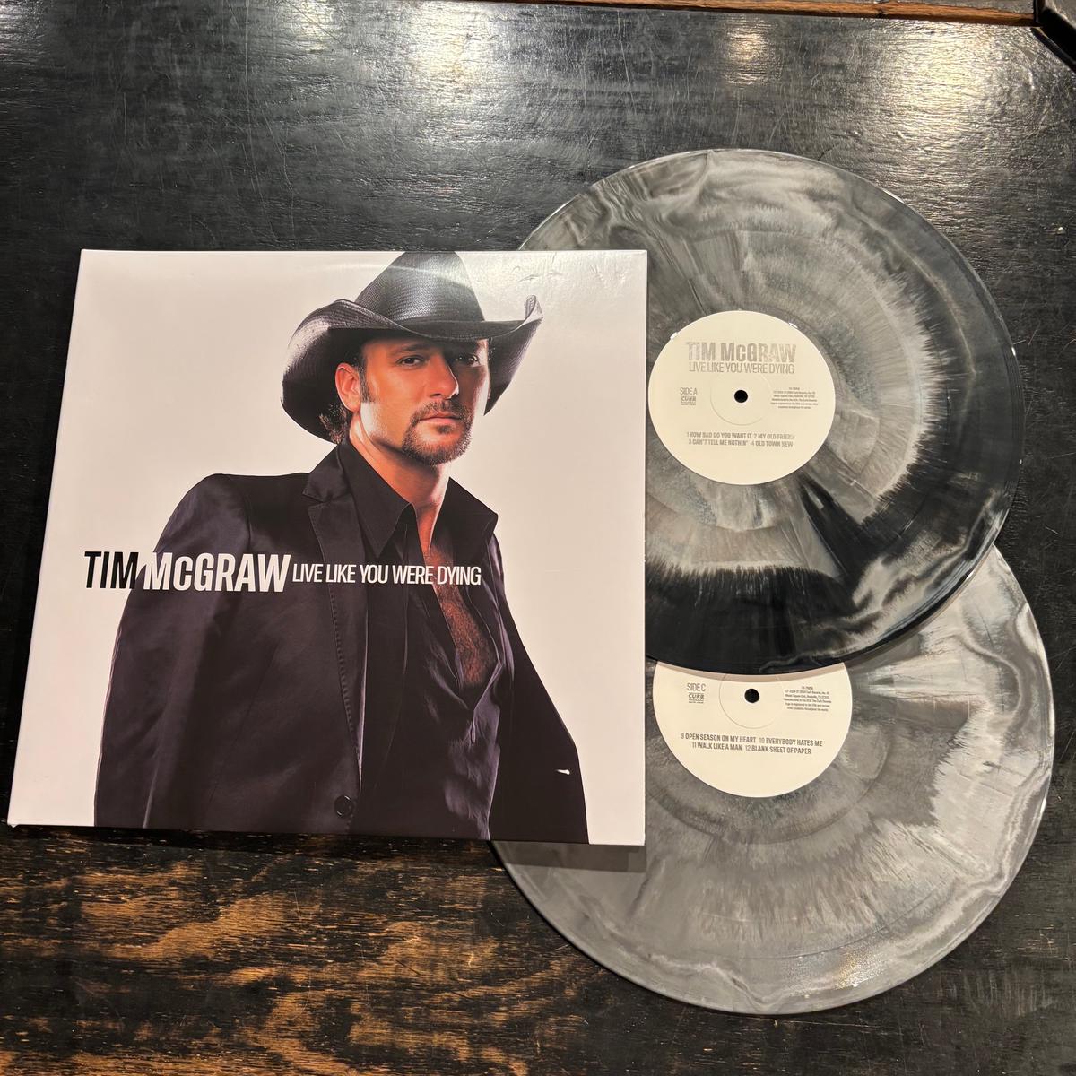 Tim McGraw - Live Like You Were Dying [(2024) Used Marbled Vinyl 2LP]