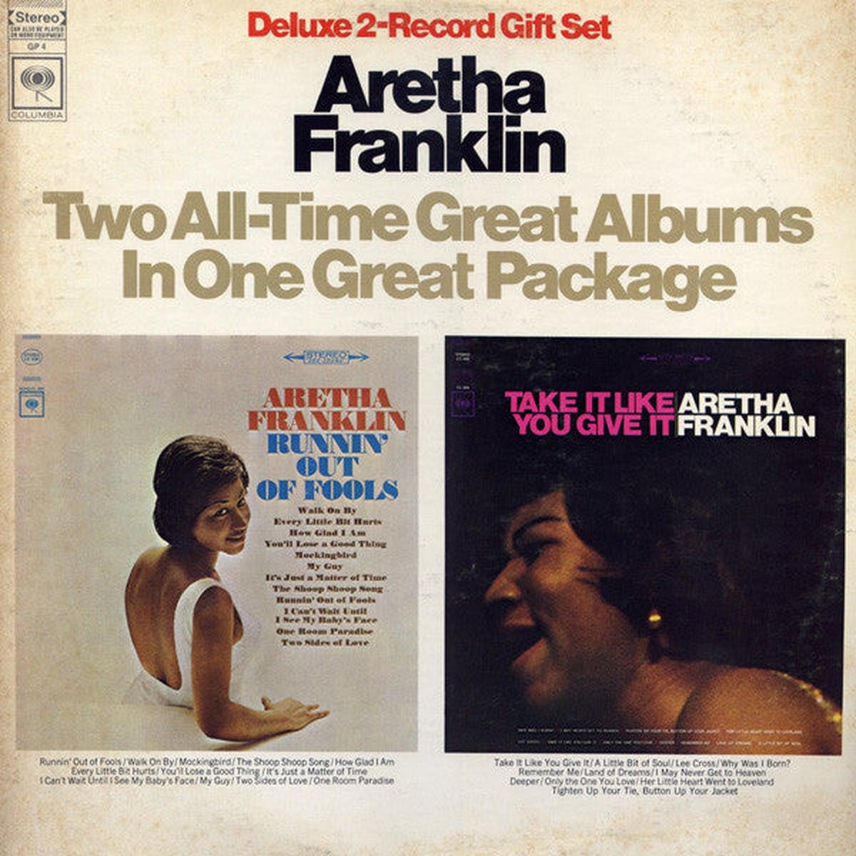 Aretha Franklin Runnin' Out Of Fools / Take It Like You Give It 2LP