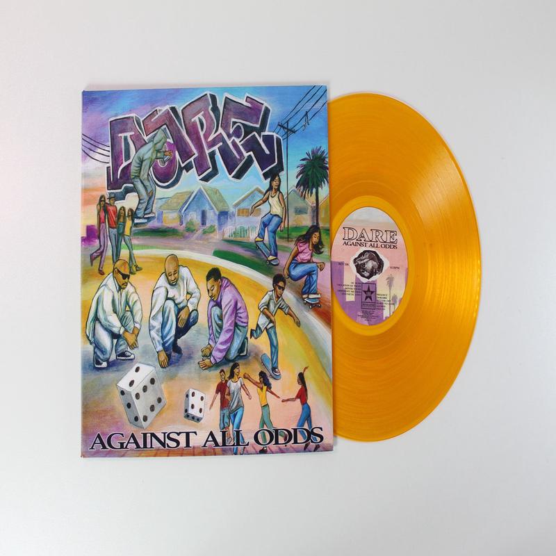 Dare - Against All Oddson Revelation Record Ltd Orange Vinyl