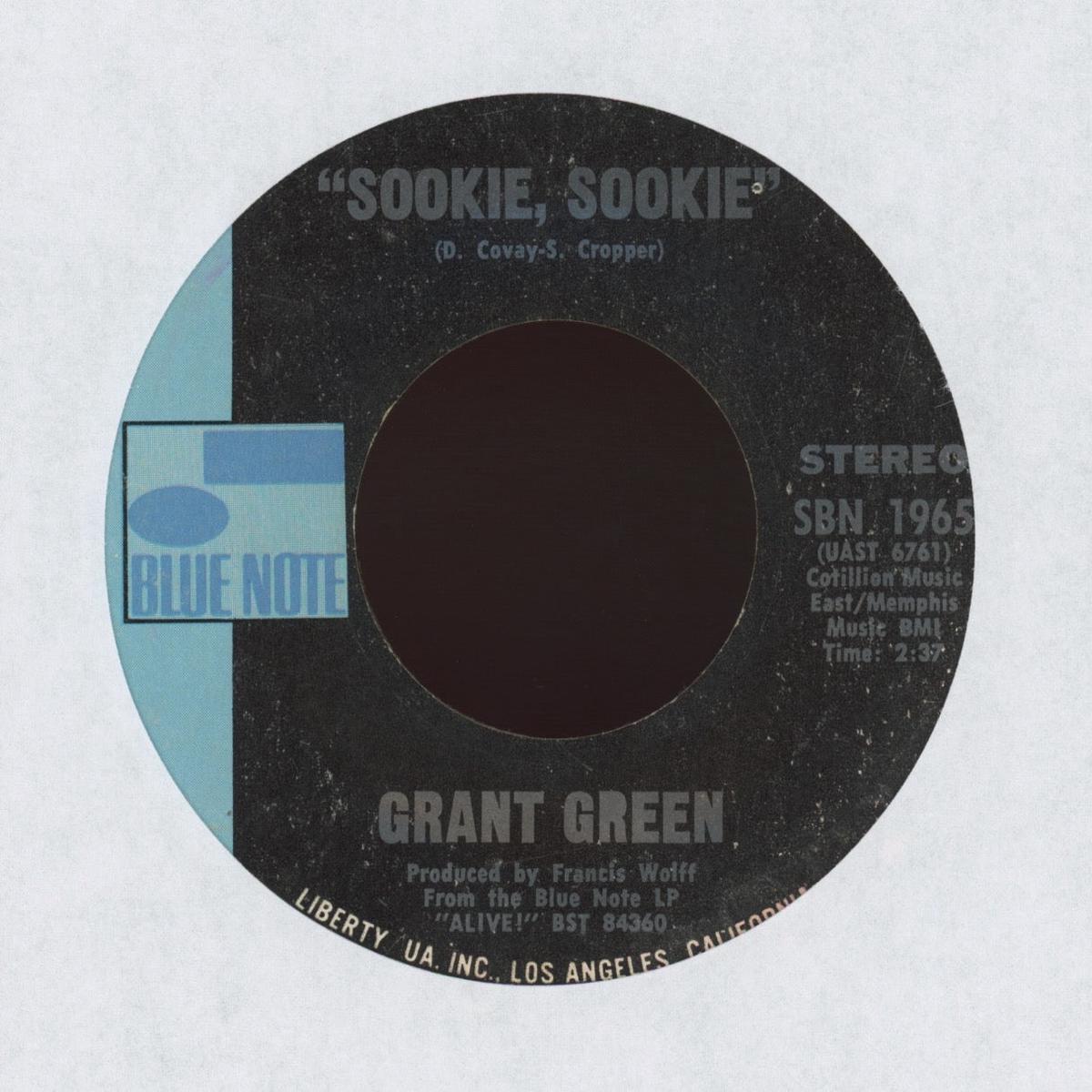 Grant Green - Sookie Sookie on Blue Note Jazz Funk 45