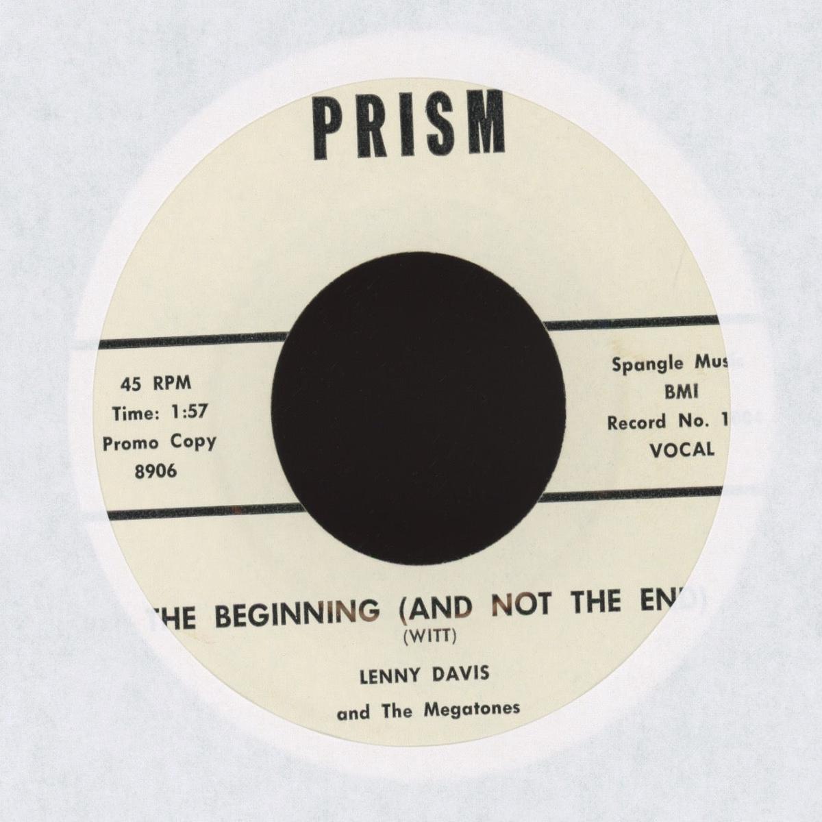 Lenny Davis And The Megatones - The Beginning (And Not The End) on Prism Teen RB 45