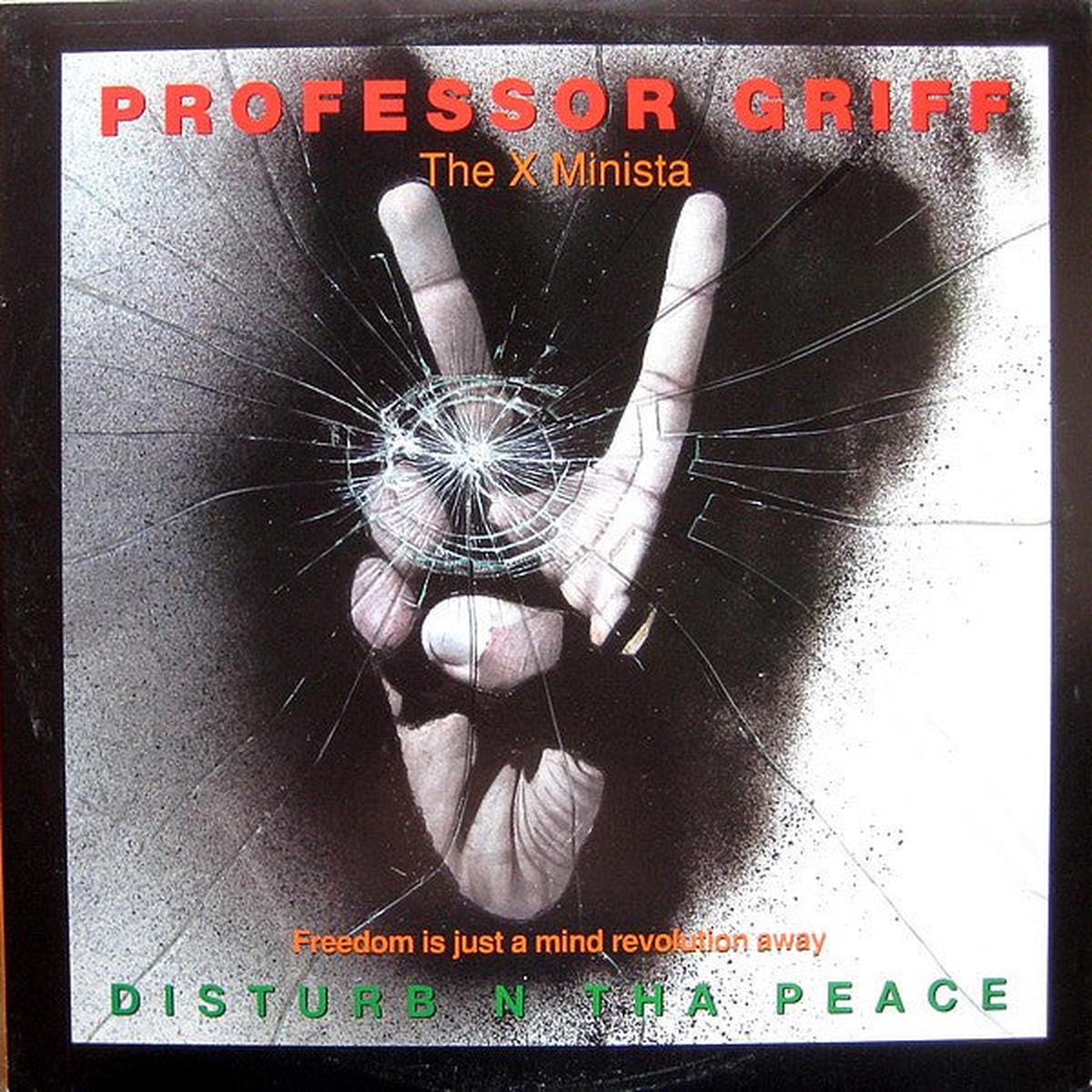 Professor Griff  The X Minista (Promo Copy) LP