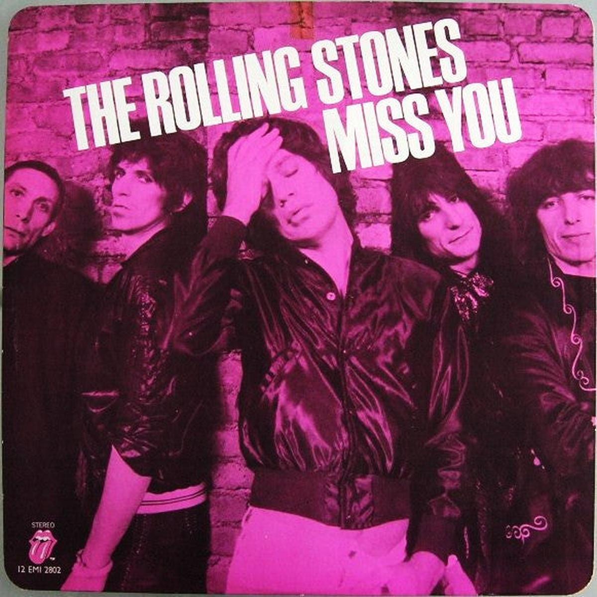 Rolling Stones Miss You (Pink vinyl) 12"