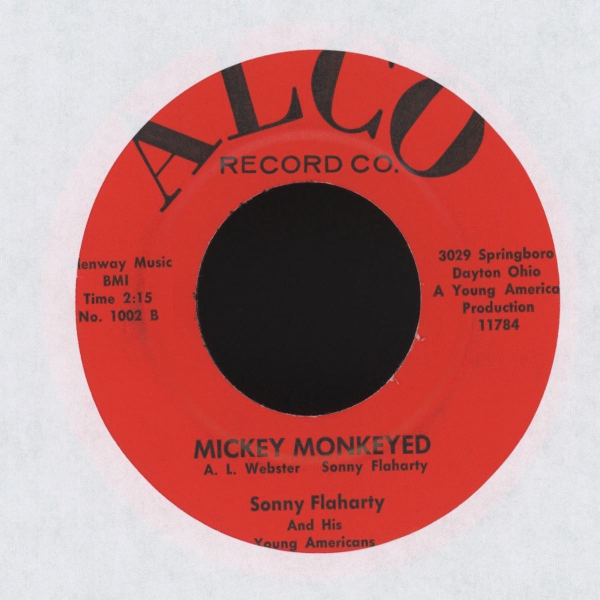 Sonny Flaharty And His Young Americans - Mickey Monkeyed on Alco RB 45