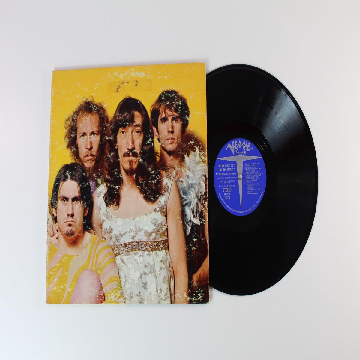 The Mothers - Were Only In It For The Money on Verve 1st Press With Insert