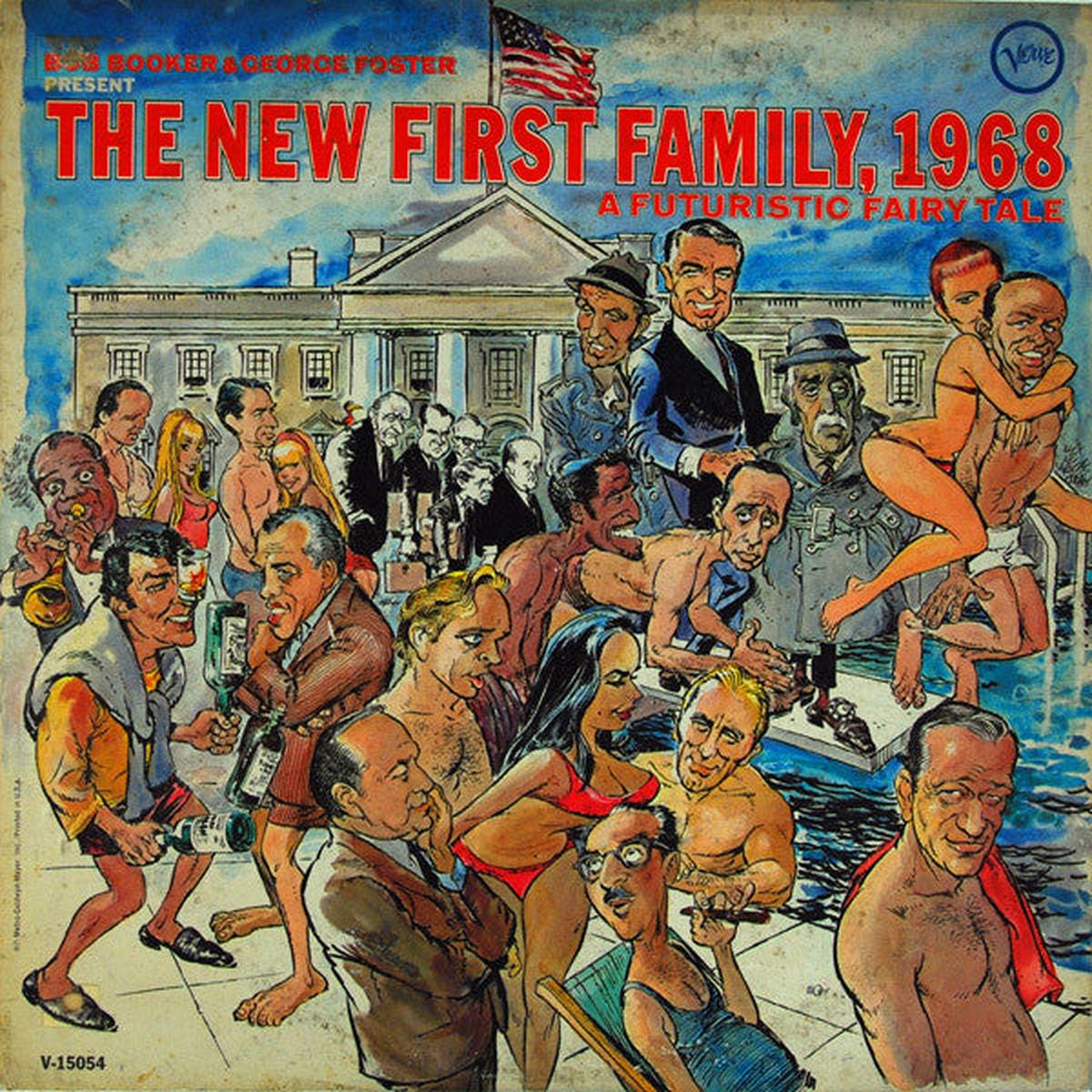 Bob Booker & George Foster The New First Family, 1968 - A Futuristic Fairy Tale LP