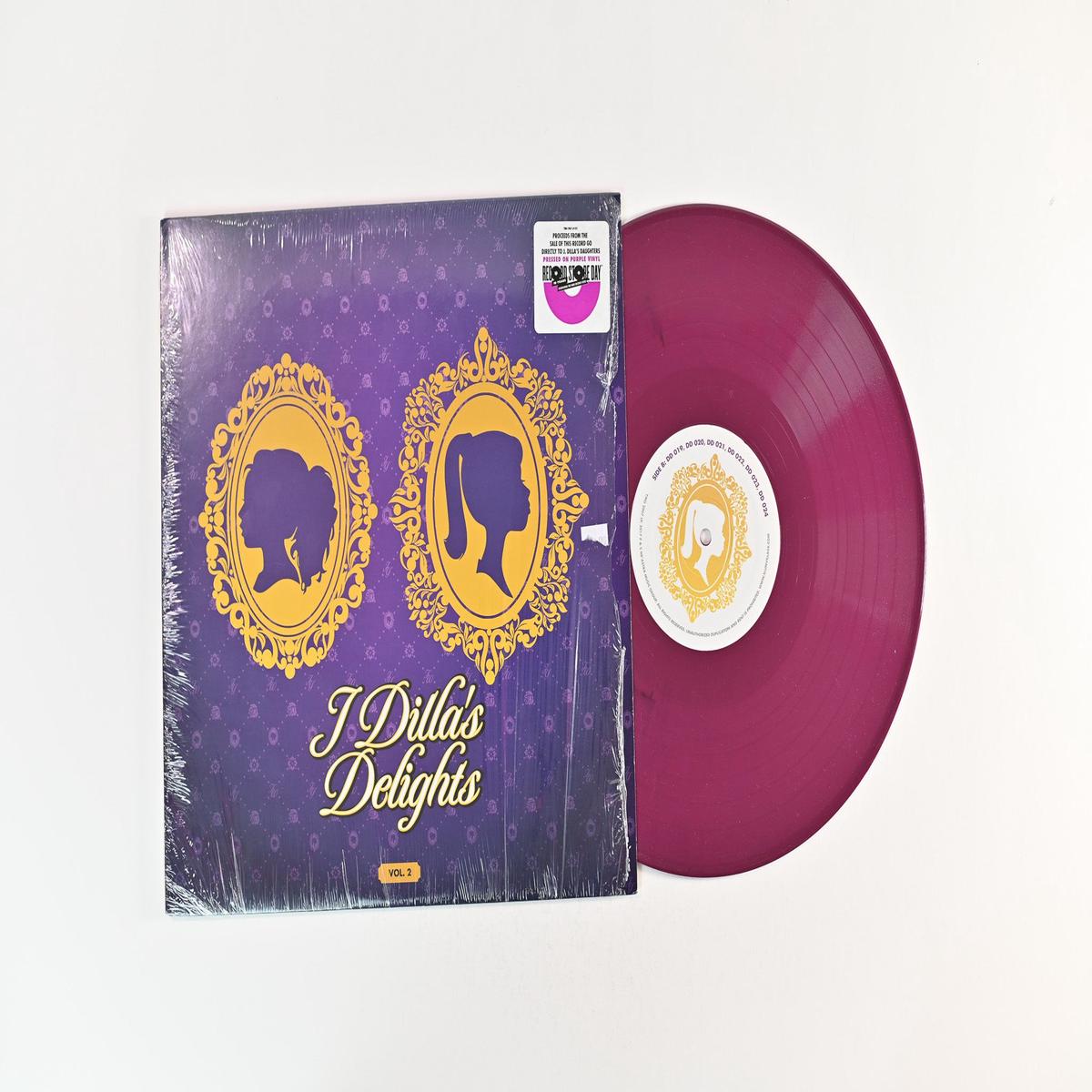 J Dilla - J Dillas Delights (Vol 2) on Yancey Media RSD BF 2017 Purple