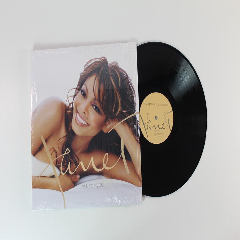 Janet Jackson - All For You on Virgin Reissue