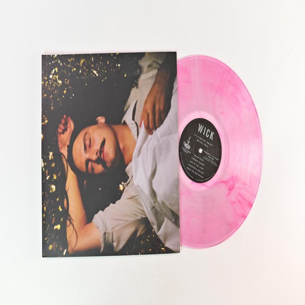 Michael Rault - Its A New Day Tonight on Wick Records - Pink Vinyl