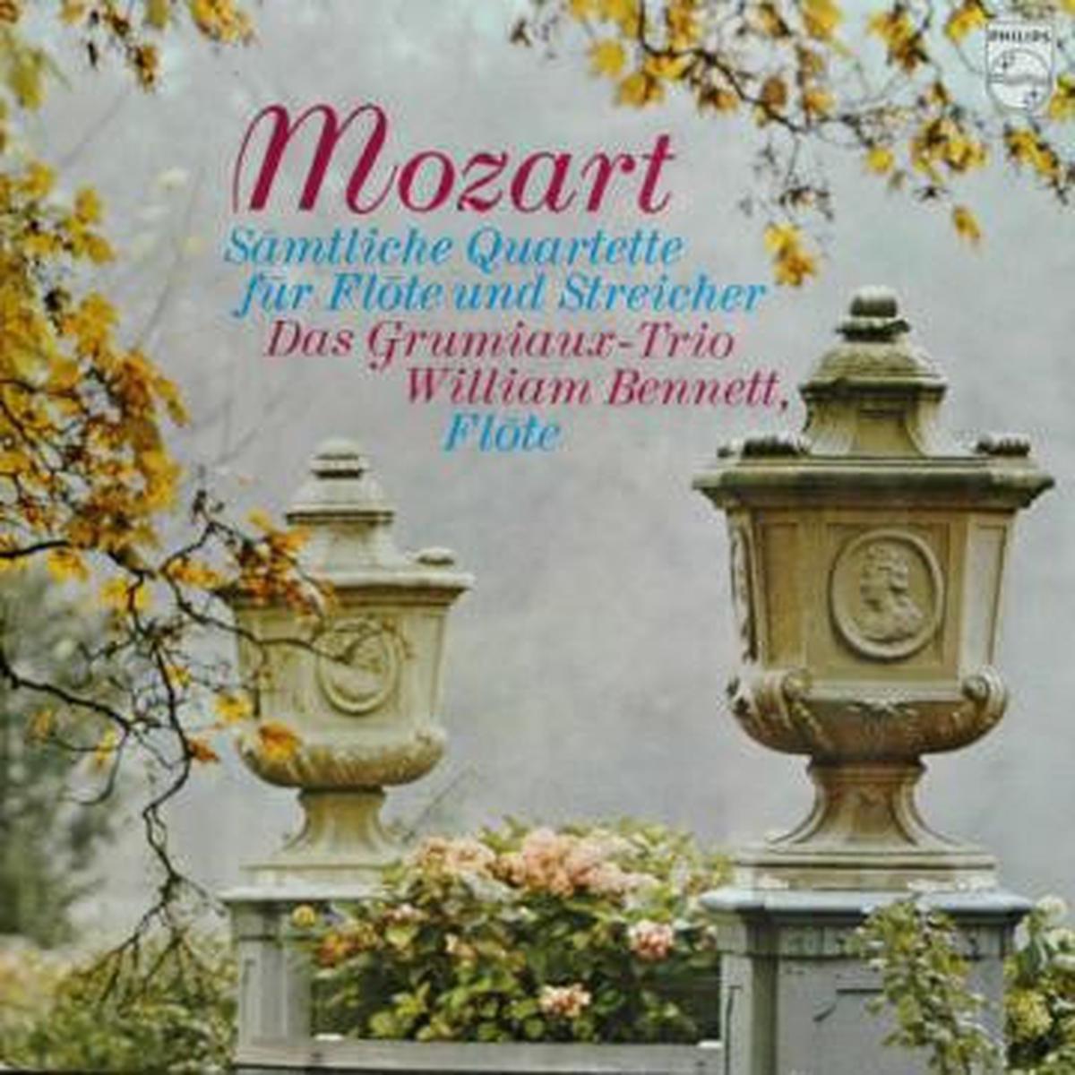 Mozart / Grumiaux Trio Smtliche Quartette Fr Flte Und Streicher LP