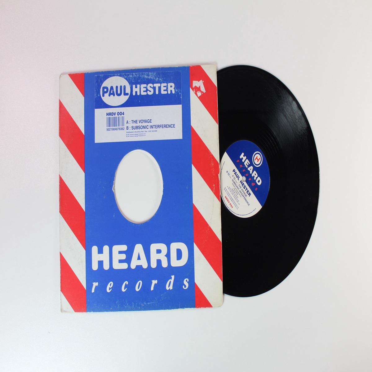 Paul Hester - The Voyage on Heard Records 12 Single