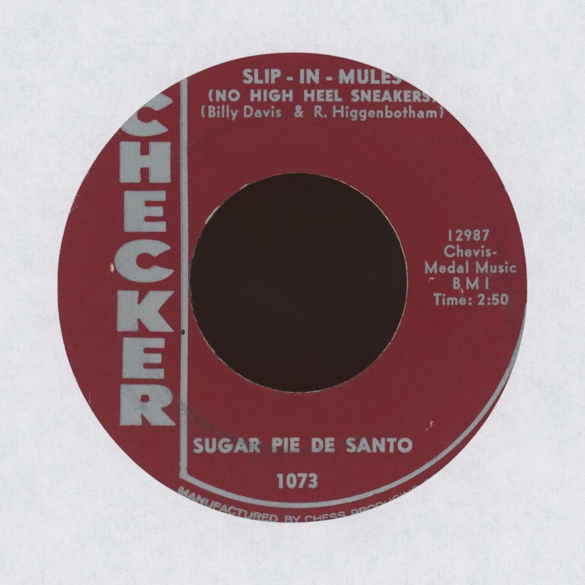 Sugar Pie DeSanto - Slip-In Mules (No High Heel Sneakers) on Checker RB 45