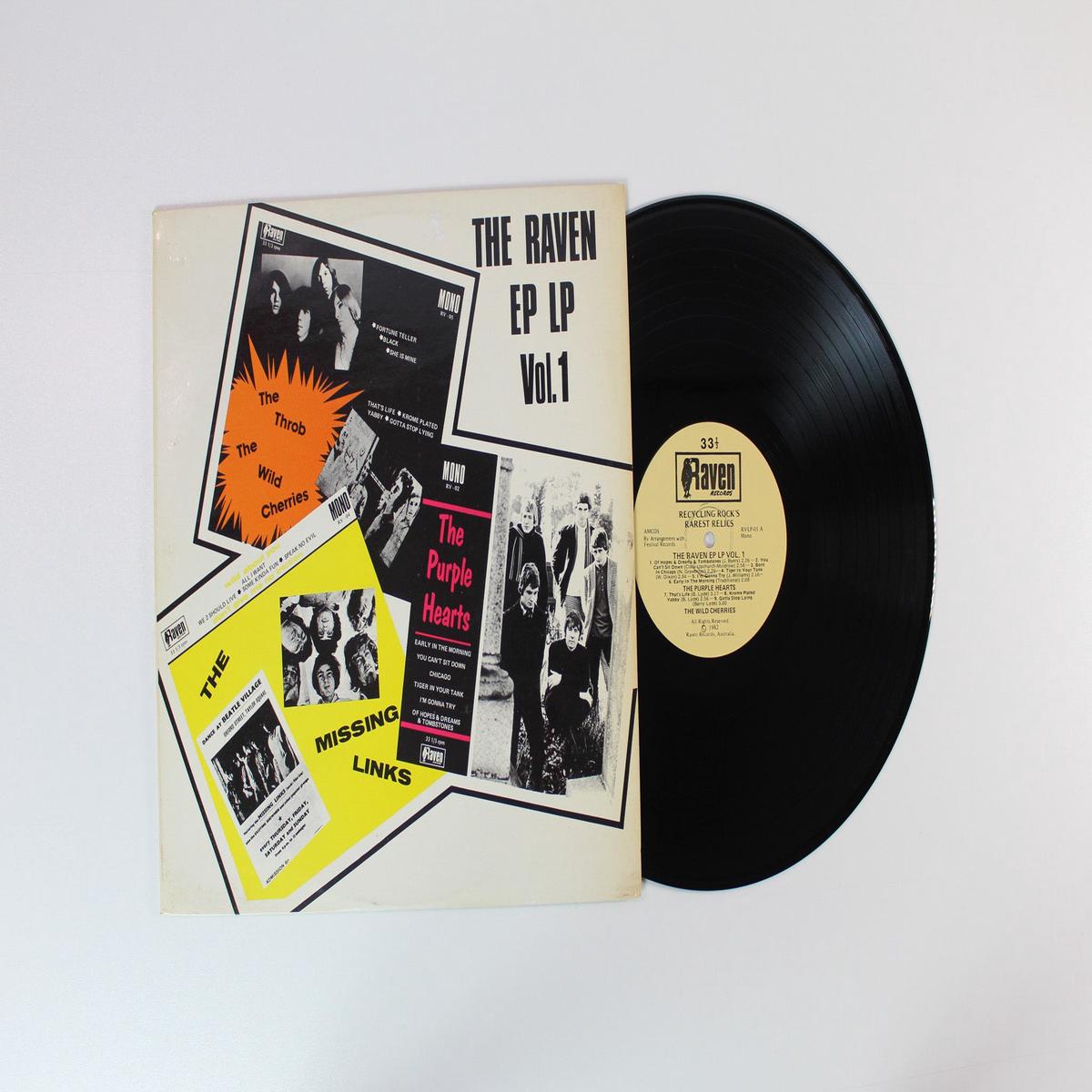 Various - The Raven EP LP Vol1 on Raven Records