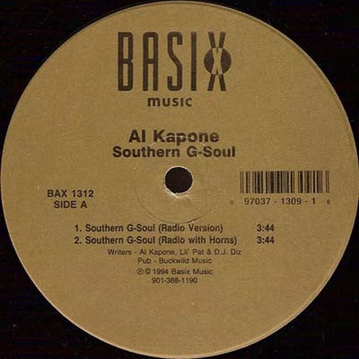 Al Kapone Southern G-Soul 12"