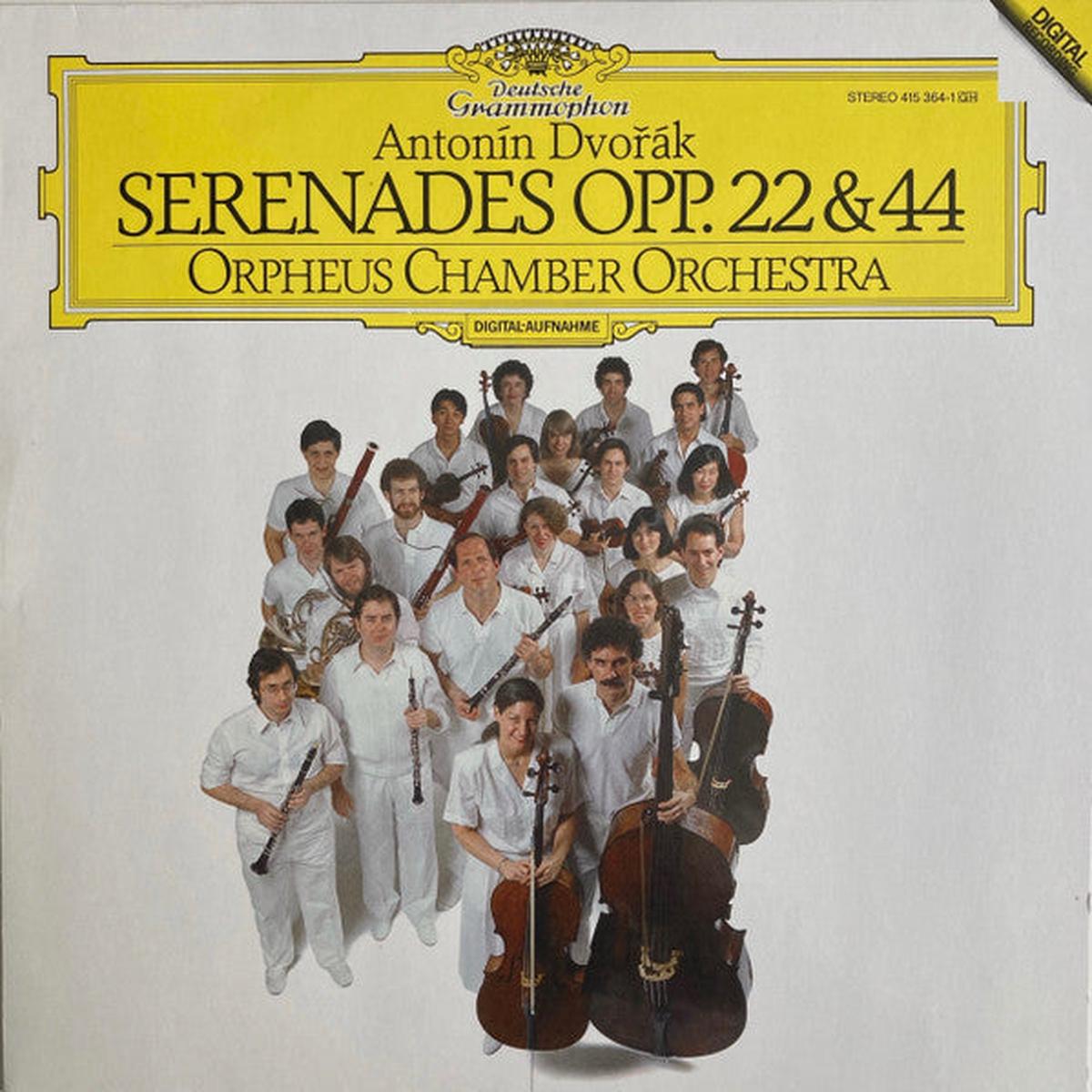 Antonn Dvok - Orpheus Chamber Orchestra  Serenades Opp. 22 & 44 LP