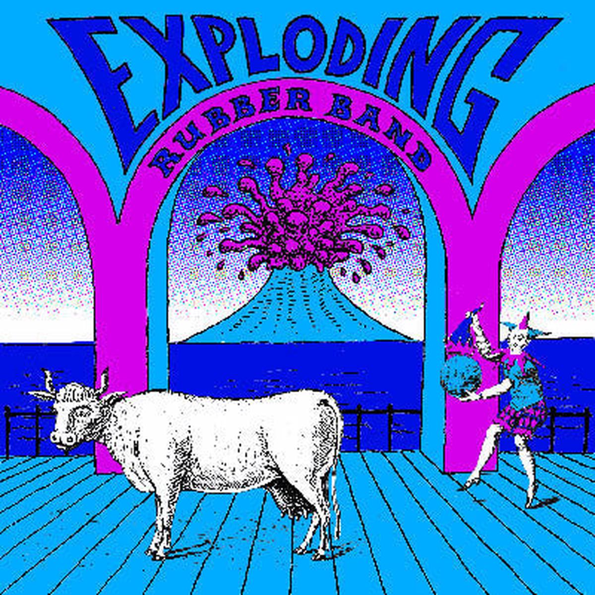 Exploding Rubber Band  Exploding Rubber Band (Red Translucent) LP