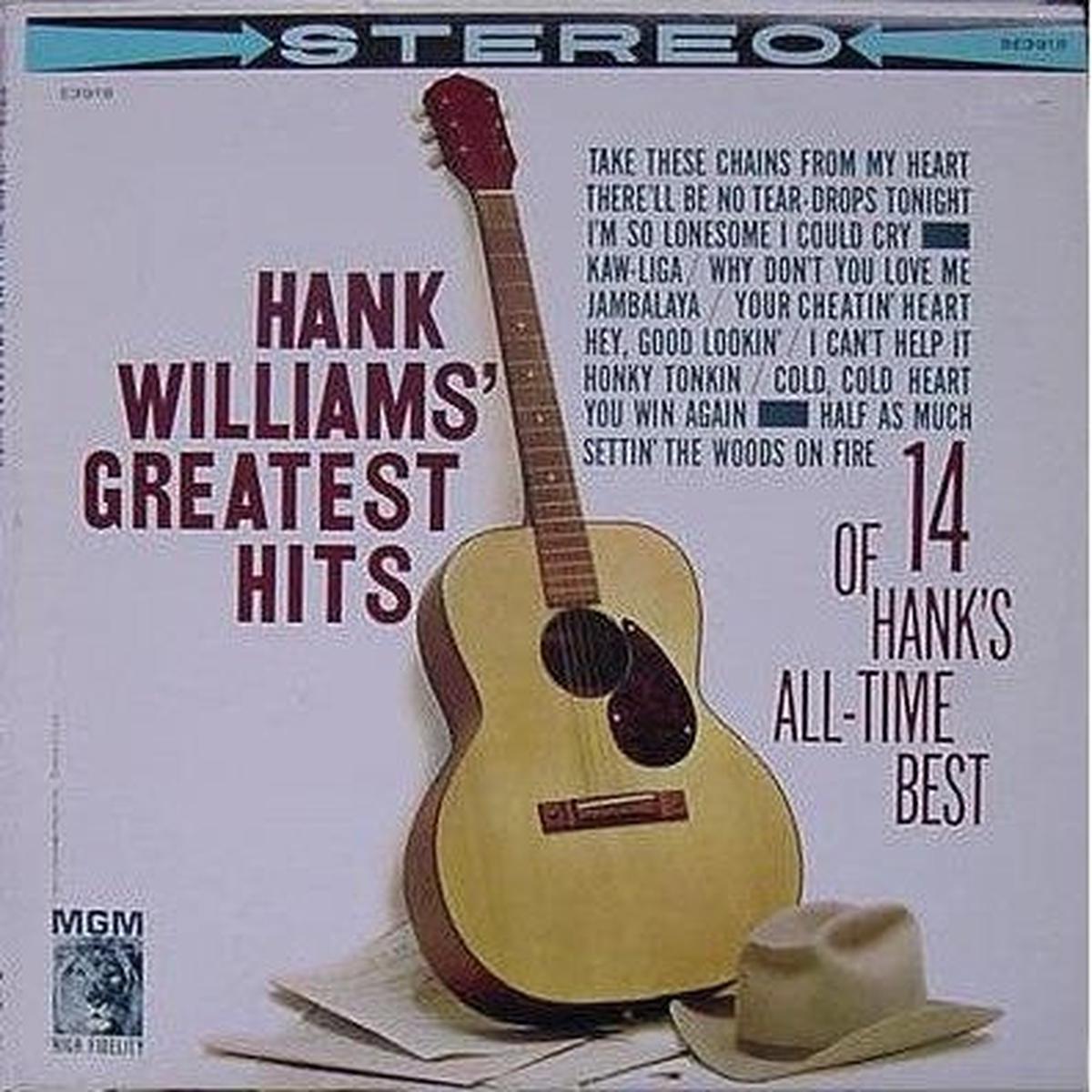 Hank Williams Hank Williams' Greatest Hits LP
