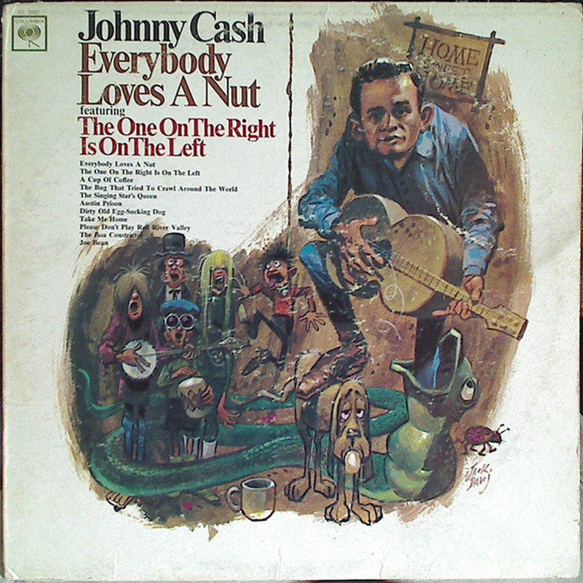 Johnny Cash Everybody Loves A Nut (Mono) LP
