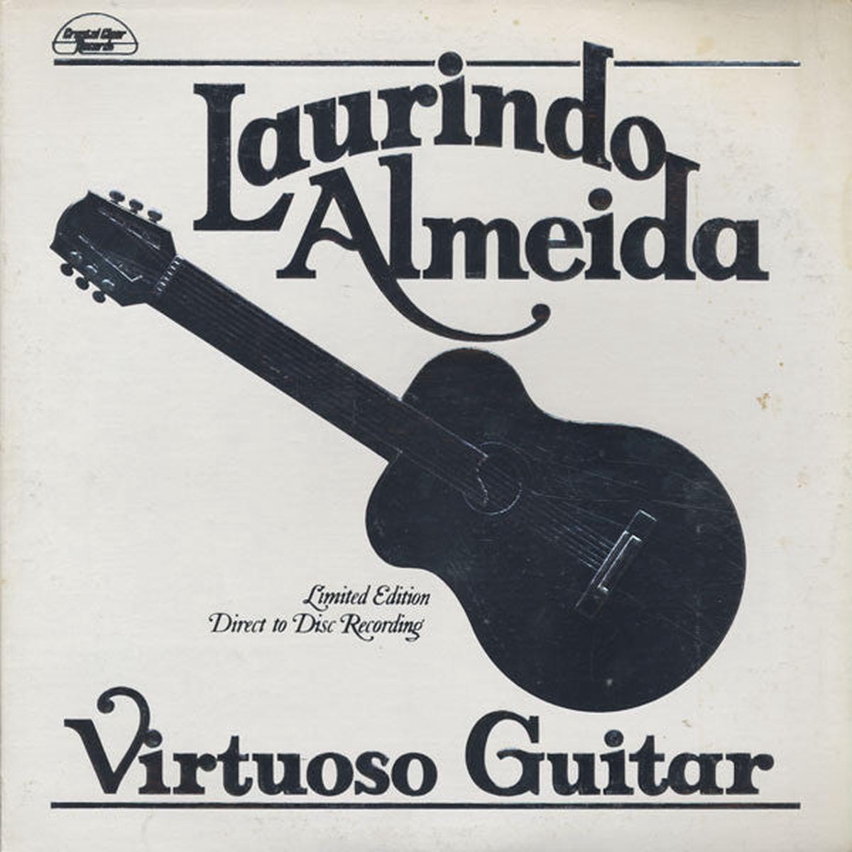 Laurindo Almeida Virtuoso Guitar (White, Direct to Disc) LP