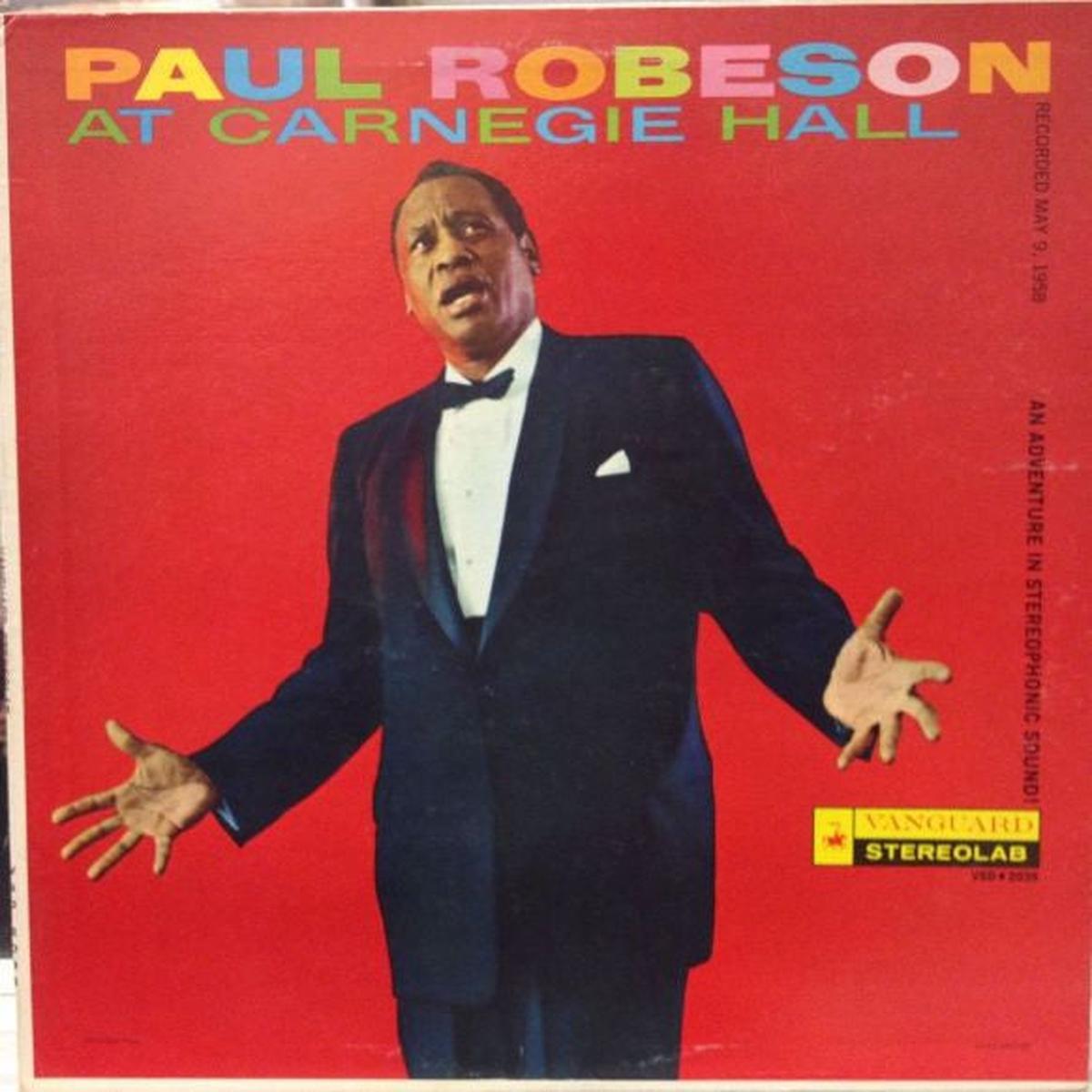 Paul Robeson At Carnegie Hall LP