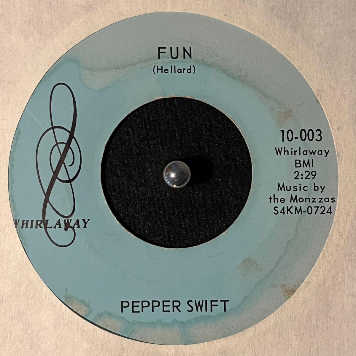 Pepper Swift - Fun / My Yo-Yo 7"