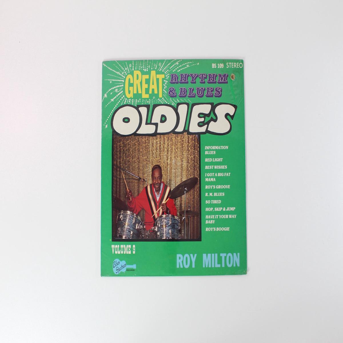 Roy Milton - Great Rhythm Blues Oldies Volume 9 - Roy Milton on Blues Spectrum Sealed