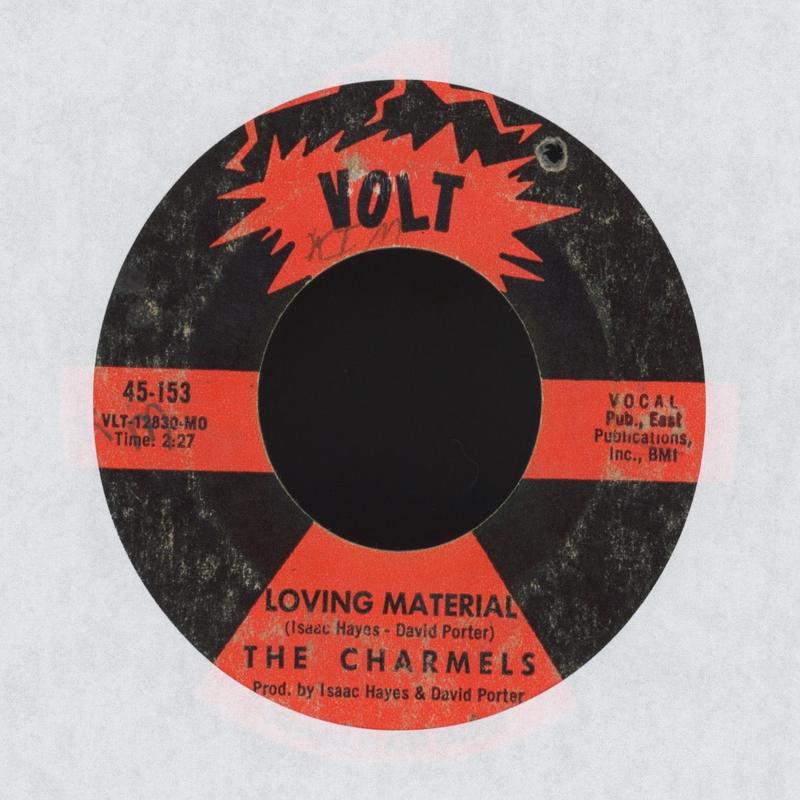The Charmels -  Loving Material on Volt Northern Soul 45