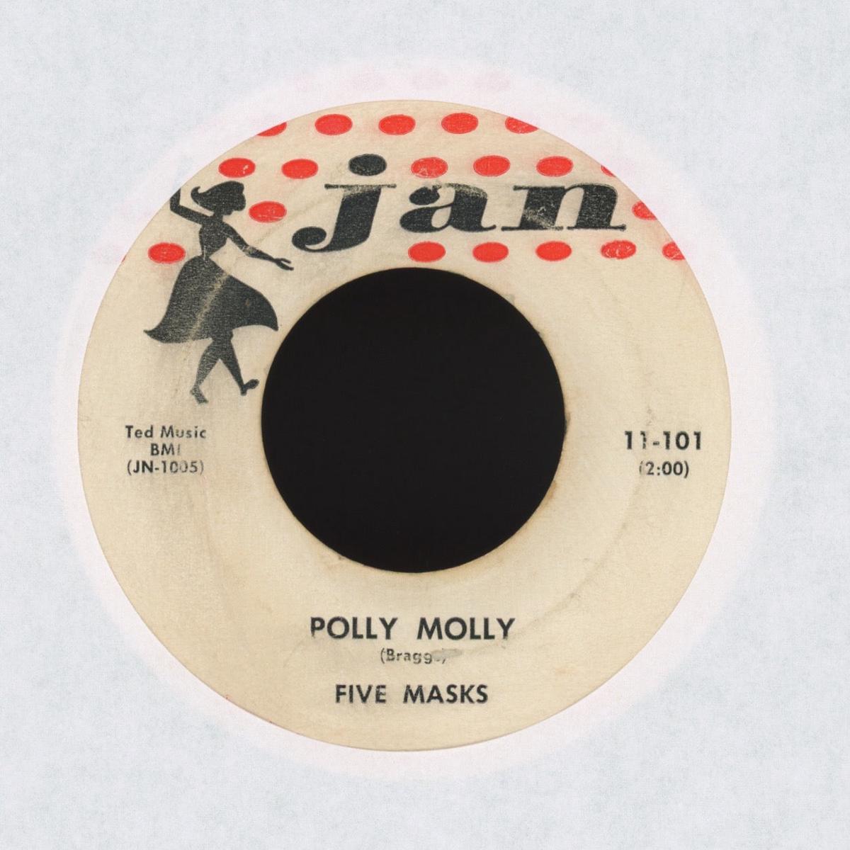 The Five Masks - Polly Molly on Jan RB Doo Wop 45