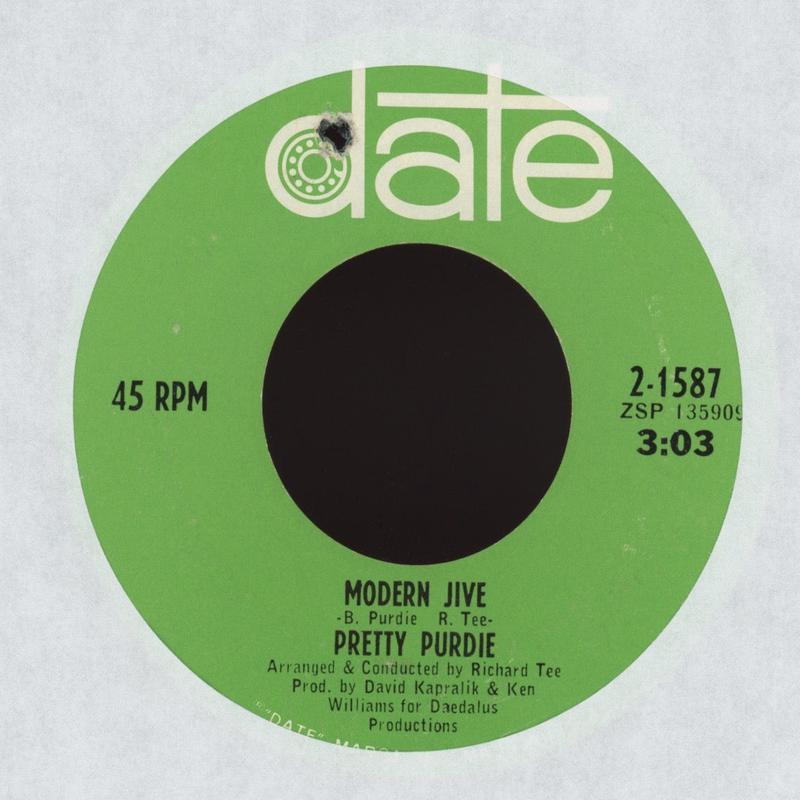 Bernard Purdie - Modern Jive on Date Northern Soul 45
