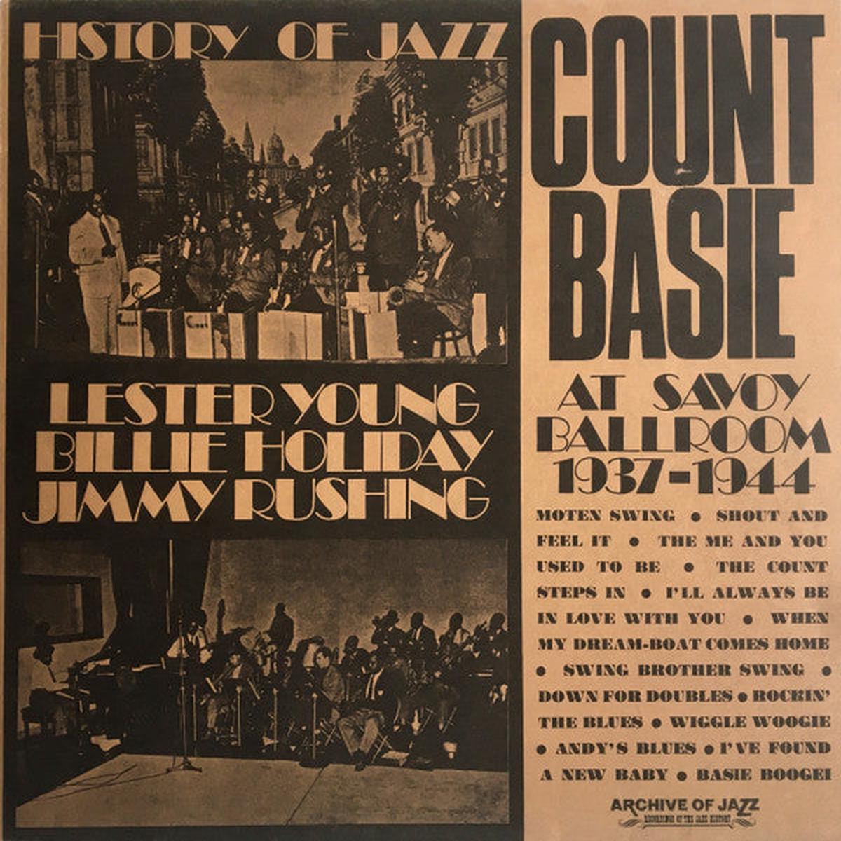 Count Basie At Savoy Ballroom 1937-1944 LP
