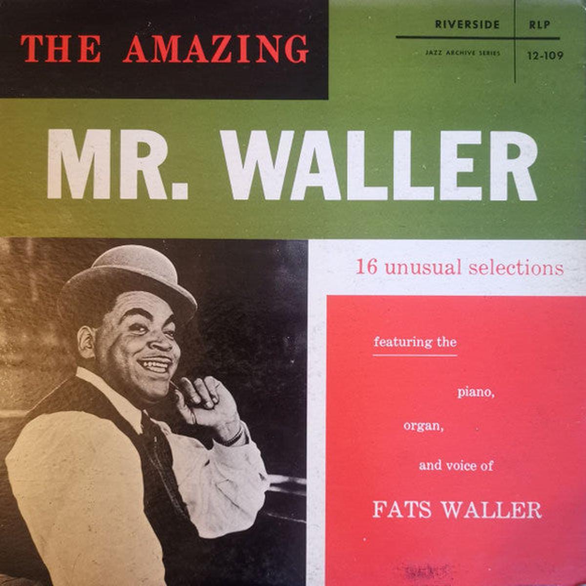 Fats Waller The Amazing Mr. Waller LP