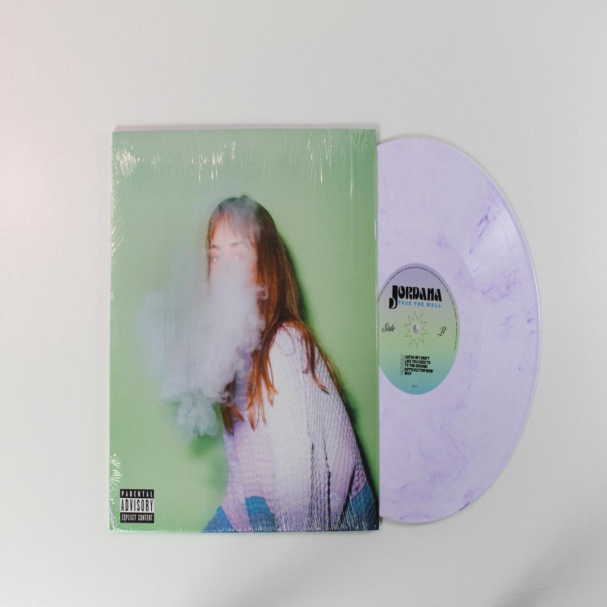 Jordana - Face The Wall on Grand Jury - White Purple Swirl