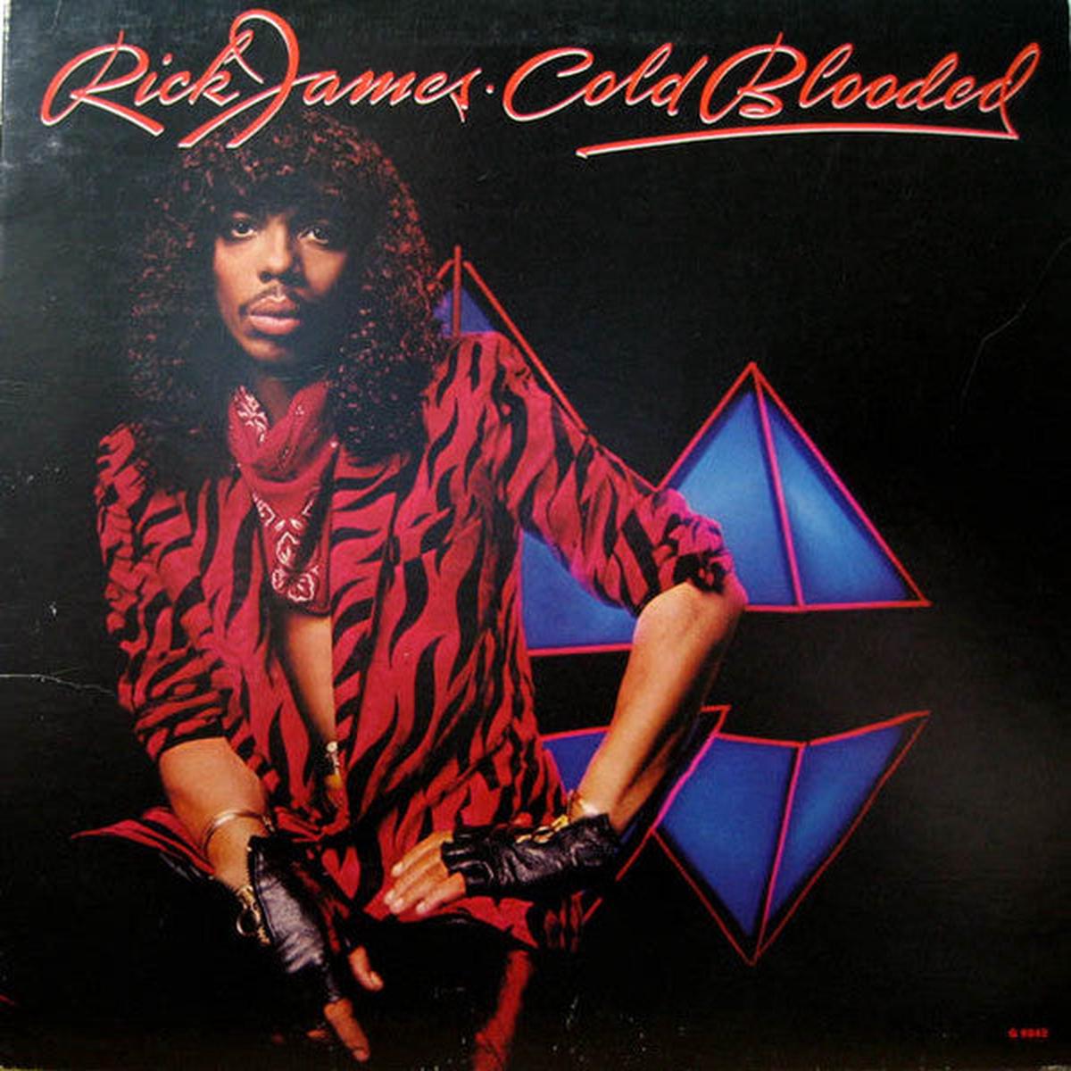 Rick James Cold Blooded LP