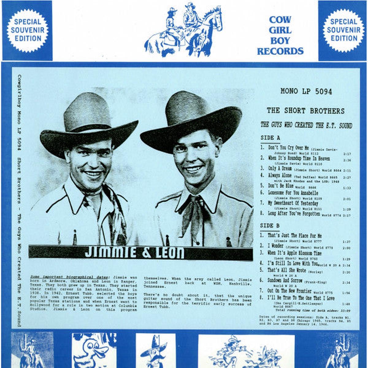 Short Brothers  The Guys Who Created The E.T. Sound LP