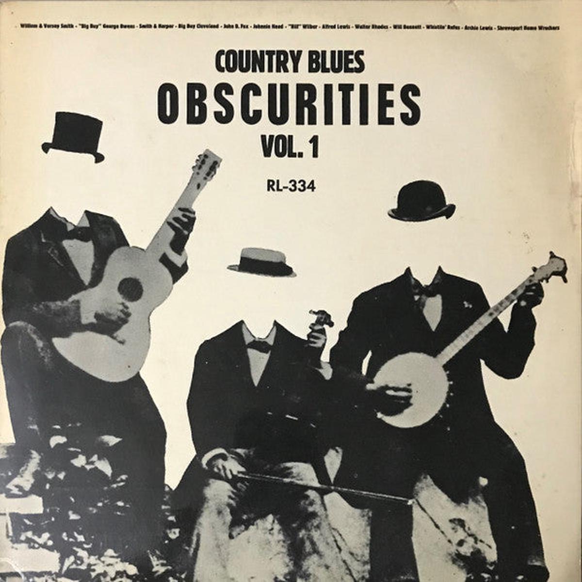Various Country Blues Obscurities Vol. 1 LP
