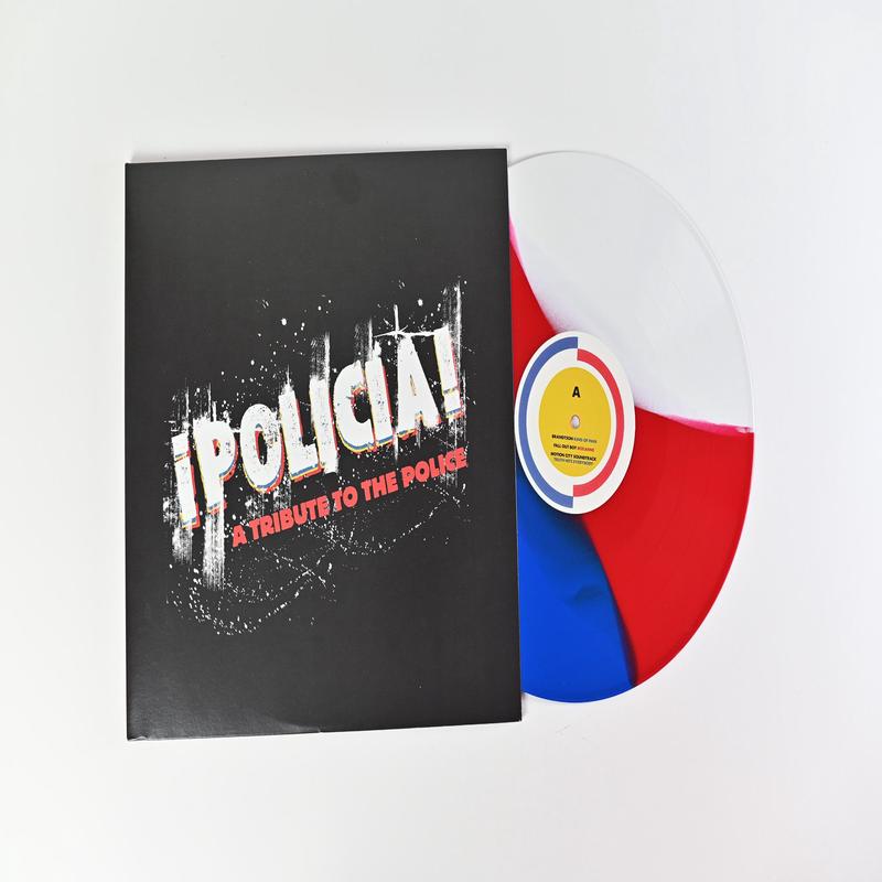 Various - Policia! A Tribute To The Police on The Militia Group - Colored Vinyl