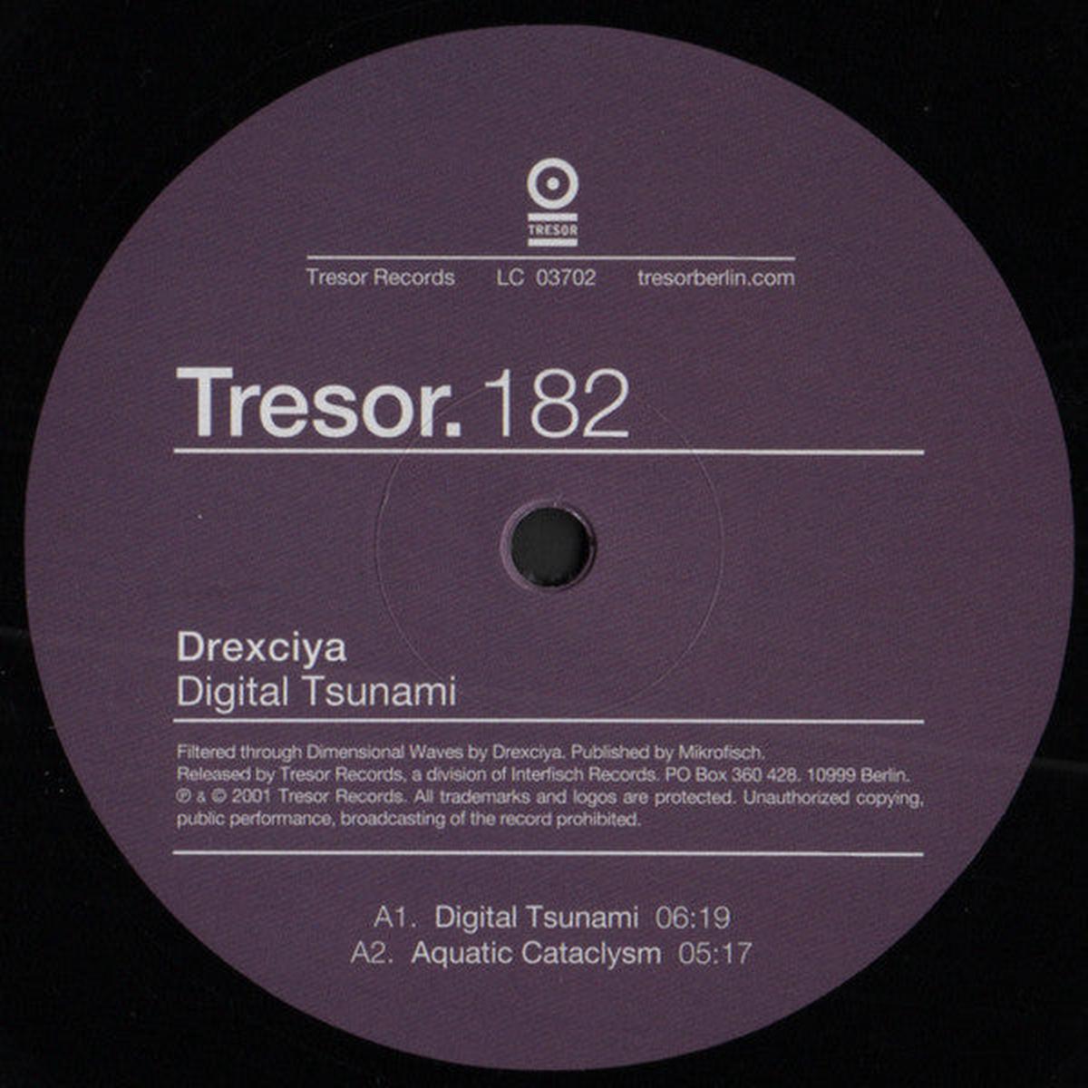 Drexciya Digital Tsunami LP