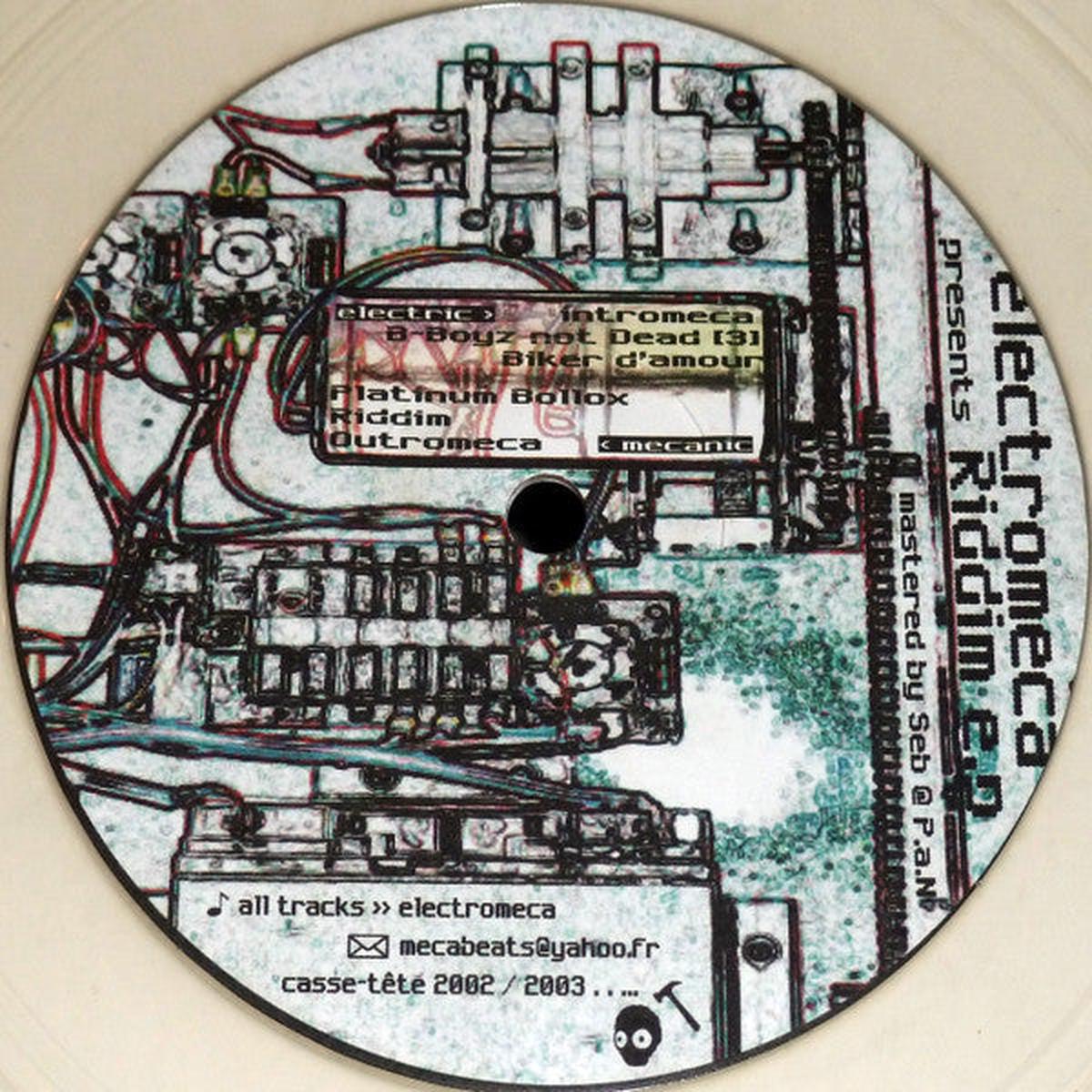 Electromeca Riddim EP (Clear) 10"
