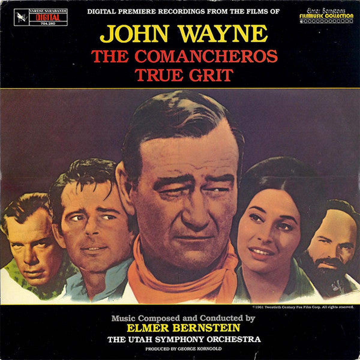 Elmer Bernstein The Films Of John Wayne: The Comancheros / True Grit LP