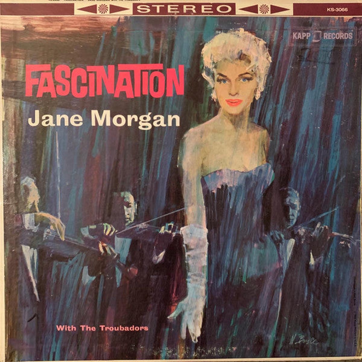 Jane Morgan With The Troubadors  Fascination LP