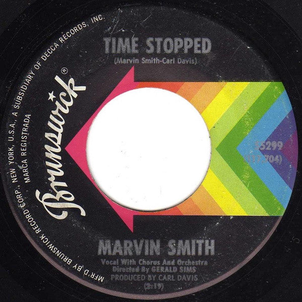 Marvin Smith - Time Stopped / Have More Time